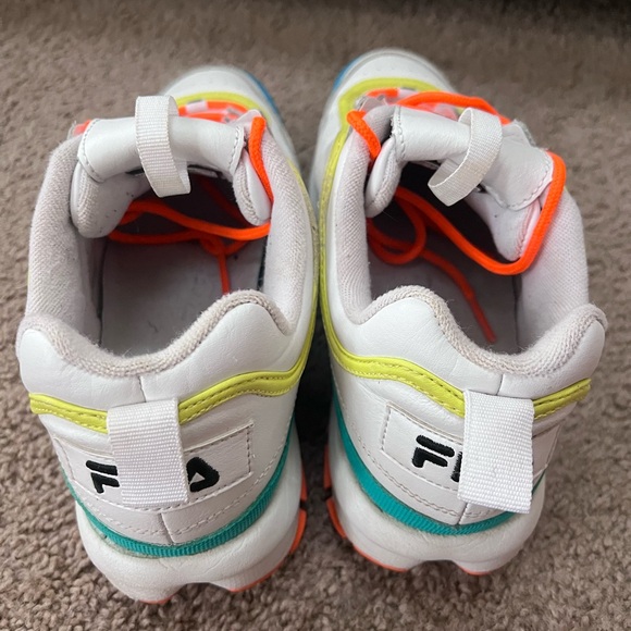 Fila Disruptor II Neon Sneakers - Picture 9 of 12